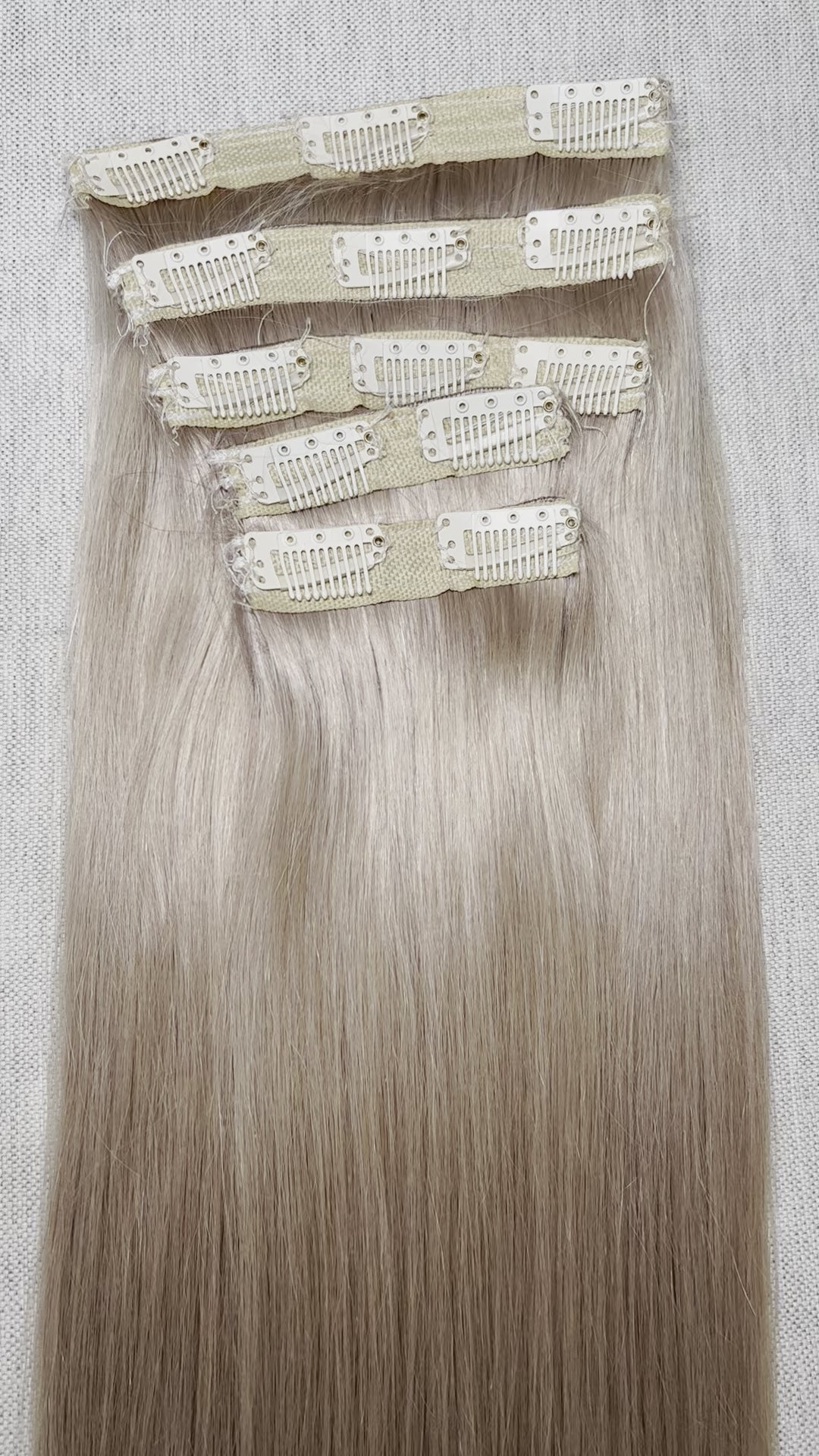 Extensions à Clips Blond Sable